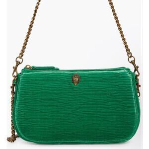 Kurt Geiger Kew Pouch Crossbody Green NWT